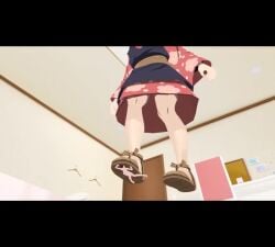 barefoot feet feet_focus foot_fetish foot_focus giantess makomo mmd stomp stomped stomping tagme trample trampling video