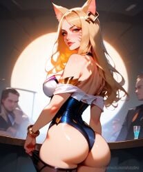 ahri ai_generated ass female league_of_legends ozziru