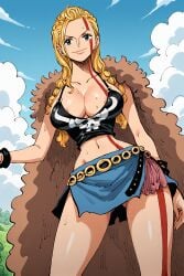 1girl ai_generated clothing dreamoff female female_only giantess one_piece one_piece:_elbaf_arc ripley_(one_piece)