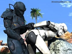 2boys 3d anal armor cum cum_on_ass cumshot forced forced_yaoi from_behind gay gear helmet male male_only mask masked multiple_males no_face presenting presenting_ass sex shinobi7 soldier star_wars stormtrooper submissive submissive_male tactical tactical_gear tagme yaoi