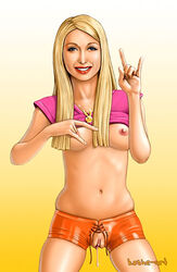 blonde_hair paris_hilton tagme