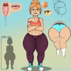 1girls after_sex after_vaginal ass ass_jiggle bbw big_ass big_butt bored braces color creampie dat_ass female female_only flying_sweatdrops frown hat human human_only kabeshiri latina mole_on_ass multitasking oc original original_character panties panties_aside public_use rocksbear_(artist) sketch solo stuck_in_wall thick_thighs thighs through_wall underwear wall wide_hips