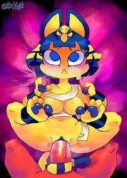 ankha from animal crossing by bukhlik