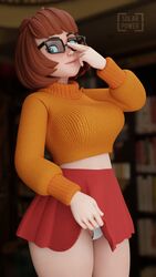 velma dinkley from hanna-barbera by solar power