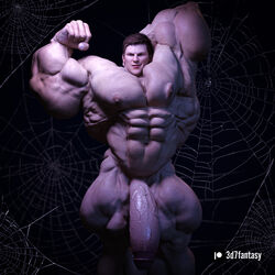 3d7fantasy 3d_(artwork) abs balls biceps bodybuilder cumming cumshot gay hyper hyper_balls hyper_genitalia hyper_muscles hyper_penis hyper_testicles male male_focus male_only marvel marvel_comics muscle_growth muscles muscular muscular_arms muscular_ass muscular_back muscular_legs muscular_male muscular_thighs nipples pecs penis penis_growth peter_parker spider-man spider-man_(series) testicles veins veiny_penis