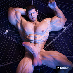 3d7fantasy 3d_(artwork) abs biceps bodybuilder cumming cumshot gay hyper hyper_balls hyper_genitalia hyper_muscles hyper_penis hyper_testicles male male_focus male_only marvel marvel_comics muscle muscle_growth muscles muscular muscular_arms muscular_ass muscular_back muscular_legs muscular_male muscular_thighs nipples pecs penis_growth peter_parker spider-man spider-man_(series) veins veiny_penis