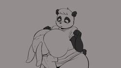 2d 2d_animation animated bear between_breasts breast_smother chubby_female deep_skin fat female fur furry fursona giant_panda huge_ass hugging joao_(joaoppereiraus) joaoppereiraus jonas_brazilian large_ass large_breasts larger_female male motorboating no_sound panda_girl self_insert shortstack size_difference smothering sueli_(joaoppereiraus) video voluptuous