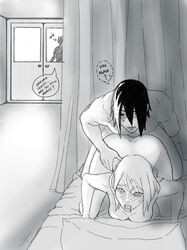 ahe_gao amputee boruto:_naruto_next_generations canon_couple caught_in_the_act doggy_style drooling english_text fucked_from_behind fucked_silly interrupted lilithprint male/female male_penetrating male_penetrating_female married_couple naruto naruto_shippuden open_mouth rolling_eyes sakura_haruno sasuke_uchiha sneaky tongue_out