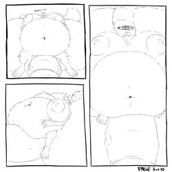 1:1 2012 ailurid anthro aroused balls balls_expansion belly belly_expansion big_balls big_belly big_breasts big_penis breast_expansion breasts comic detailed digital_drawing_(artwork) digital_media_(artwork) english_text expansion eyewear eyewear_on_head eyewear_only fluffy fluffy_tail fur futanari genital_expansion genitals goggles goggles_on_head goggles_only gynomorph hair hair_over_eyes herm hi_res holding_belly huge_balls huge_breasts huge_cock hyper hyper_balls hyper_belly hyper_breasts hyper_genitalia hyper_penis intersex leaning leaning_back line_art long_hair looking_up lying lying_on_balls mammal min mirri_ringfox monochrome multiple_scenes nude on_back open_mouth open_smile penis penis_expansion red_panda smile solo spread_legs spreading text