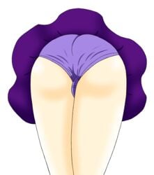 1girls ass ass_focus bare_legs bare_thighs bent_over big_ass female_only fire_emblem fire_emblem:_path_of_radiance ilyana_(fire_emblem) nintendo panties pantyshot pantyshot_(standing) purple_panties rariochu4 skirt solo thighs upskirt white_background