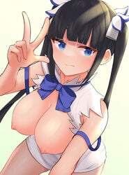 hestia (danmachi) from dungeon ni deai wo motomeru no wa machigatteiru darou ka by cotu