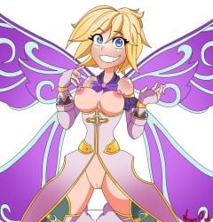 breasts female female_only negum_akil paladins paladins_champions_of_the_realm willo_(paladins)