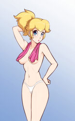princess peach from mario (series) by scorpdk