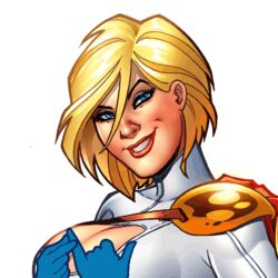 animated dc dc_comics edit kara_zor-l karen_starr pinky_out power_girl superman_(series)