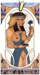 1girls african_mythology breasts dark-skinned_female dark_skin deity egyptian egyptian_mythology female female_only goddess isis isis_(egyptian_mythology) middle_eastern_mythology mythology national_personification nipples public_domain pussy tcatt