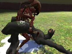 3d garry's_mod half-life half-life_2 halo_(series) headcrab_zombie sangheili shadowgod360