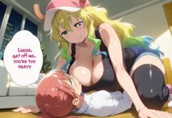 Lucoa (Maidragon) Rule 34 Image