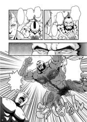 abel bara capcom male male_only multiple_males muscles street_fighter yaoi zangief