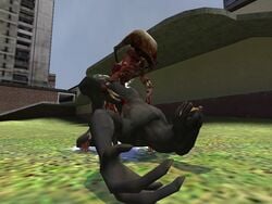 3d crossover garry's_mod half-life half-life_2 halo_(game) halo_(series) headcrab_zombie sangheili shadowgod360