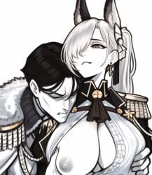 Commander (Azur Lane) Rule 34 Image