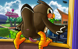 16:10 2021 4_toes accipitrid accipitriform animal_crossing anisodactyl anthro anus ass avian barefoot beak bird blathers_(animal_crossing) brown_body brown_feathers claws cloud crouching detailed_background digital_media_(artwork) eagle english_text erection feathered_wings feathers feet fol genitals grass gun hi_res looking_back male maliwan nintendo nude open_mouth owl penis philippine_eagle pink_anus pink_penis pirate_eagle plant presenting presenting_hindquarters ranged_weapon red_cheeks rifle rocket_launcher rpg-7 shrub sky smile sniper_rifle solo spacecraft talons tapering_penis text toe_claws toes truck vehicle video_games weapon white_body white_feathers widescreen wings