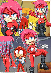 a_strange_affair assertive_female cameltoe comic comic_page femdom imminent_cunnilingus incest lien-da mother_and_son palcomix penis_out rutan_the_echidna see-through shocked sonic_(series) sonic_the_hedgehog_(archie) sonic_the_hedgehog_(series) stripping surprised unzipped_bodysuit unzipping white_bra white_panties