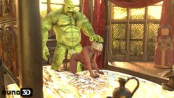 3d animated ciri doggy_style female huge_penis interspecies large_penis larger_male naked no_sound nude nuno3d orc rape size_difference small_breasts tagme the_witcher_(series) the_witcher_3:_wild_hunt video