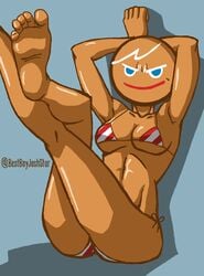 1girls cookie_run female female_only gingerbrave gingerbread_man medium_breasts meme rule_63 tagme