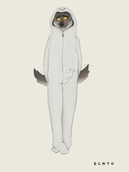 absurd_res anthro bulge canid canine canis dreamworks echto embarrassed erection grin hi_res legs male male_only mammal mr._wolf_(the_bad_guys) nervous onesie smile solo tail_motion tailwag the_bad_guys wolf yellow_eyes zipper