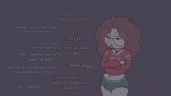1boy 67 annoyed asshole banter bulge butt_spread comic comic_dub curly_hair face femboy freckles_on_ass glasses hair_up legs_up lies light_brown_hair offscreen_character self_sucking skull_necklace sound sucking_own_penis sucking_penis tagme the_caretaker underwear uniimom video voice_acted yellow_glasses
