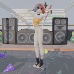 1girls animation ass bluerender3d cate_meowdy_(fortnite) clothes clothing dance dancing_girl emote fortnite fortnite:_battle_royale furry furry_female half_naked malakisuglypotato_(artlist) music pussy solo song tagme tail video willsmiththeslappers