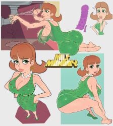 1girls 2knsfw1 ass ass_shot barefoot big_ass big_breasts big_lips breasts brown_hair censored_dildo cleavage clothing ear_piercing earrings erect_nipples eyeshadow feet female female_only footwear full_body green_eyes green_eyeshadow hair hips hoop_earrings huge_breasts jimmy_neutron_boy_genius judy_neutron legs lips mature mature_female mature_woman milf mole mole_under_mouth mosaic_censoring mother multiple_views necklace neckwear nipple_bulge parted_lips pearl_necklace pipe sandals short_hair smile solo solo_female thick_lips thighs water wet wet_body wet_clothes