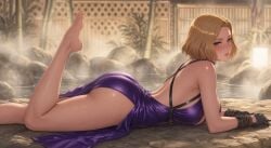 ai_generated dress nina_williams pose tekken tekken_8