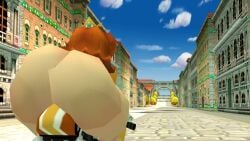 1girls 3d 3d_animation alternate_version_available animated ass ass_bigger_than_head ass_focus big_ass biker_girl blue_eyes bottomless brown_hair crown dress female female_focus female_only from_behind gloves goonlord_prime_(artist) hitting huge_ass long_hair mario_(series) mario_kart motorcycle outdoors princess_daisy riding solo solo_female solo_focus sound super_mario_bros. tagme thick thick_ass thick_thighs vehicle video
