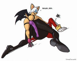 1boy 1girls anthro anthro_on_human ass bat black_pants black_shoes clothing dialogue dildo dr._eggman duo eggman fat fat_ass fat_male female femdom furry furry_female gloves high_heels huge_dildo human human_male human_on_anthro interspecies jacket large_dildo larger_male larger_male_smaller_female looking_at_another male male/female malesub mammal mature mature_female mature_male nude nude_female overweight overweight_male pants pink_high_heels purple_dildo red_jacket rouge_the_bat sega shoes size_difference small_dom_big_sub smaller_female smile sonic_(series) sonic_the_hedgehog_(series) straight strap-on strap-on_dildo tail text totesfleisch8 unseen_male_face voluptuous voluptuous_female white_background white_gloves
