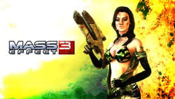 1girls 3d 3d_(artwork) artist_name bioware black_hair breasts busty eyelashes eyes female female_only hair hips human legs light-skinned_female light_skin mass_effect mass_effect_2 miranda_lawson nurse solo thick thighs trueprince voluptuous wide_hips