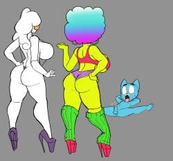 age_difference cartoon_network cub glossypenthouse gumball_watterson high_heels imminent_sex jackie_wilson tagme the_amazing_world_of_gumball yuki_yoshida
