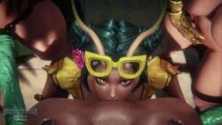 bratbuster9000 female geministarsign hoshinomeririri lady_loki lady_loki_(marvel_rivals) light-skinned_female light_skin mantis_(marvel) mantis_(marvel_rivals) marvel marvel_comics marvel_rivals opennsfwsp sound tagme video