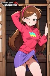 1futa :3 ;3 absurd_res absurdres ai-created ai-generated ai_art ai_generated ambiguous_gender arm_behind_head arm_up artist_name balls bangs big_balls big_cock big_dick big_penis big_testicles blush boobs breasts brown_eyes brown_hair bulge bust chest closed_mouth clothes_lift cock dick erection erection_under_clothes erection_under_skirt explicit fit_futa futa futa_only futanari hairband hi_res high_quality high_resolution indoors intersex large_balls large_penis large_testicles long_hair long_sleeves looking_at_viewer medium_breasts newhalf one_eye_closed patreon patreon_username penis penis_under_skirt pink_hairband purple_skirt red_sweater shapefan skirt smile solo stable_diffusion standing sweater tagme testicles tits turtleneck uncensored