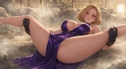 ai_generated nina_williams onsen spread_pussy tekken tekken_8