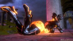 3d 3d_model alien_girl ass ass_crack ass_up big_ass big_butt big_thighs bigassbooty boobs boots butt butt_crack buttocks calves_up cheeks ember_(warframe) ember_heirloom_(warframe) figure fire heels heels_up hotgirl legs_up lying lying_down lying_on_stomach monster monster_girl ocean pool posing posing_for_picture posing_for_the_viewer sea seaside sexy sky_background slim_waist slut temple tenno thick thick_ass thick_legs thick_thighs thighs video_game_character video_games virt-a-mate virtamate warframe warframe_(species) warm water