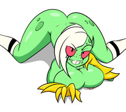 2016 alien big_breasts breasts disney disney_channel disney_xd female fenix31_(artist) green_skin huge_breasts jrvanesbroek looking_at_viewer lord_dominator nipples nude red_eyes smile solo wander_over_yonder