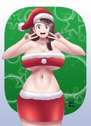 atsuko kagari from christmas by azraelwebster