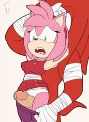 amy_rose amy_rose_(boom) cheating_girlfriend cuckold dubious_consent furry knuckles_the_echidna male penis pink pink_hair sonic_(series) sonic_boom sonic_the_hedgehog_(series) the_other_half thighjob