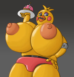 toy chica (fnaf) from five nights at freddy's by drawstitute
