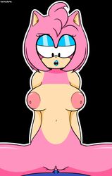 1girls amy_rose areola big_breasts blue_lipstick breasts cowgirl_position female hedgehog humiliation ketadune nipples partial_male pink_hair sega sex small_penis small_penis_humiliation sonic_(series) sonic_the_hedgehog_(series) sph tiny_penis voluptuous