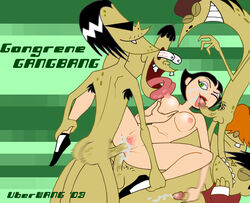 2003 ace_copular big_billy buttercup_(powerpuff_girls) female gangreen_gang grubber_(powerpuff_girls) human lil'_arturo male powerpuff_girls sex snake_(powerpuff_girls) straight straight_hair uberwang