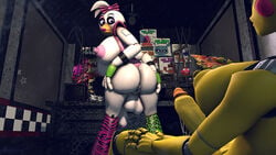 2futas 3d 3d_model anus balls breasts duo five_nights_at_freddy's five_nights_at_freddy's:_security_breach fnaf futa_on_futa futa_only futanari glamrock_chica_(fnaf) nipples penis rayhuma robot_girl scottgames steel_wool_studios tagme toy_chica_(fnaf)