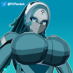1girls 3d big_breasts blender breasts chest danger_(marvel) danger_(marvel_tokon) female female_focus female_only looking_at_viewer marvel marvel_comics marvel_tokon:_fighting_souls pitpanduh questionable robot robot_girl robot_humanoid twitter_link twitter_username