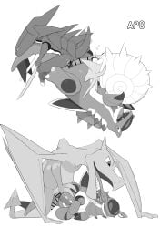 2026 absurd_res aerodactyl anal anal_penetration animal_genitalia animal_penis apc_(artist) armaldo artist_name bodily_fluids cel_shading censor_bar censored censored_genitalia censored_penis cum cum_in_mouth cum_inside cumshot cumshot_in_mouth deep_penetration digital_drawing_(artwork) digital_media_(artwork) ejaculation face_lick feral feral_on_feral feral_penetrated feral_penetrating feral_penetrating_feral fossil_pokemon from_behind_position generation_1_pokemon generation_3_pokemon genital_fluids genitals half-closed_eyes hi_res kabutops larger_male licking lying male male/male male_penetrated male_penetrating male_penetrating_male mounting multiple_scenes narrowed_eyes nintendo omastar on_side one_eye_closed penetration penile penile_penetration penis penis_in_ass pokemon pokemon_(species) sex shaded side_view simple_background size_difference smaller_male smaller_penetrated step_position text tongue white_background